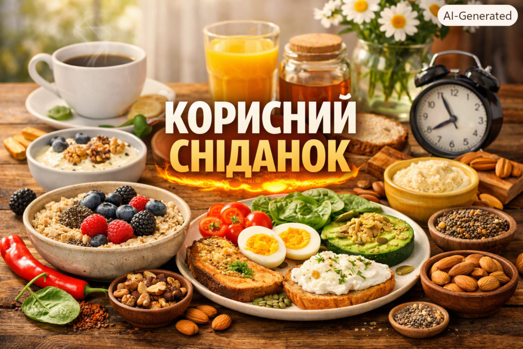Сніданок для енергії: секретна формула ідеального балансу компонентів від провідних дієтологів